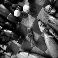 carved chess pieces